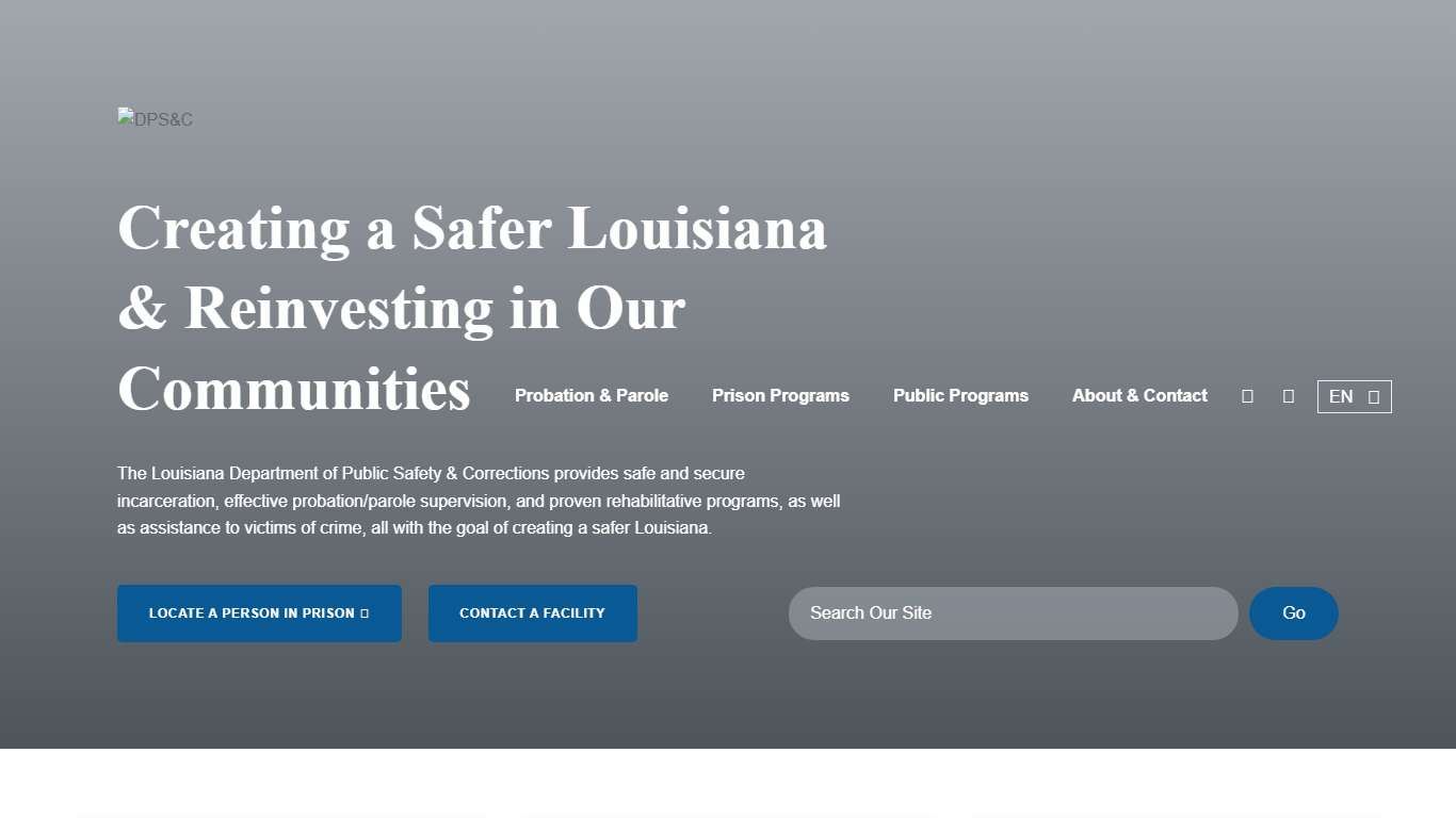 Louisiana Department of Public Safety & Corrections